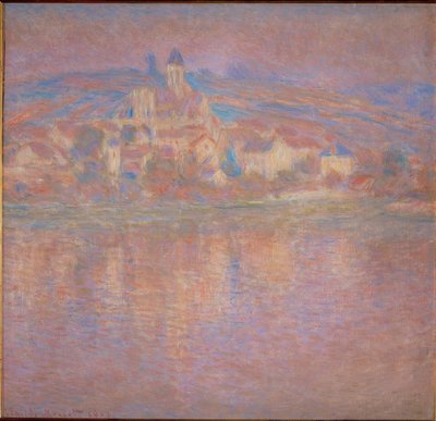 Vetheuil, tramonto da Claude Monet